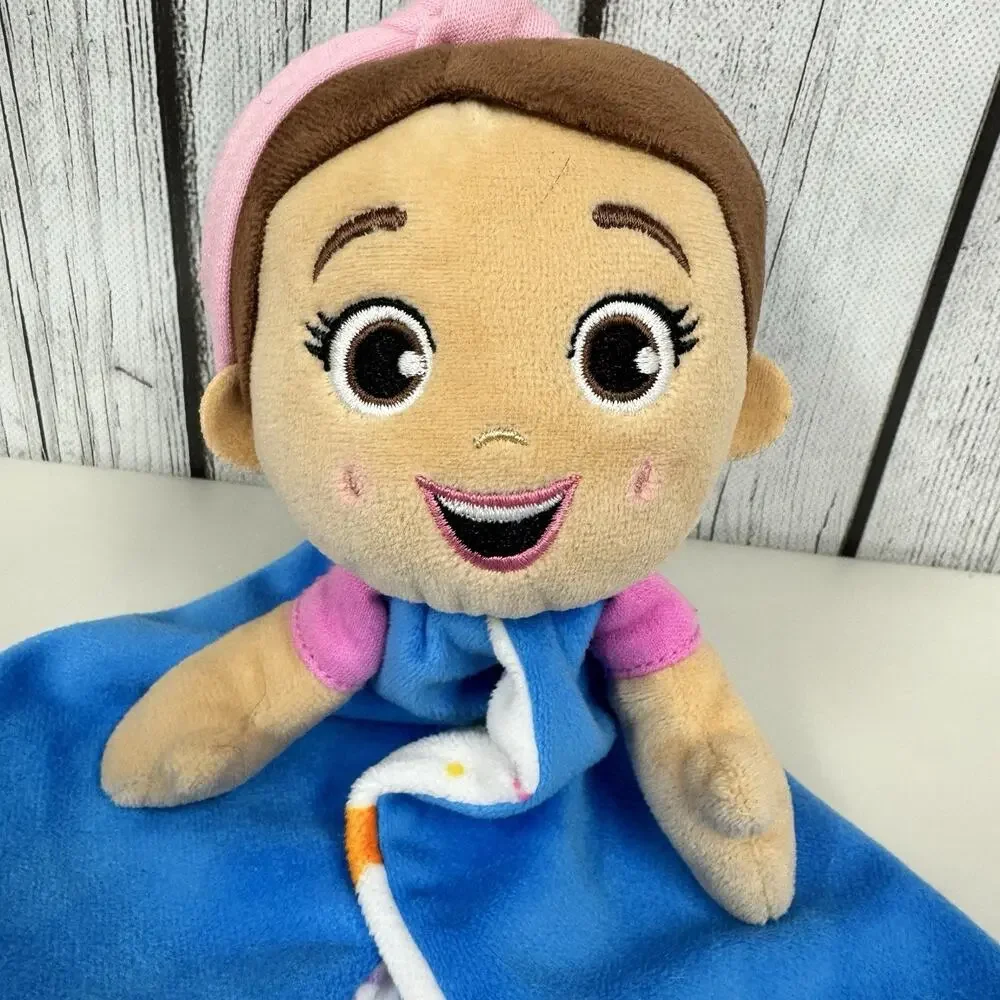 Ms. Rachel Huggable Lovey Plush Toy Soft Blue Pink